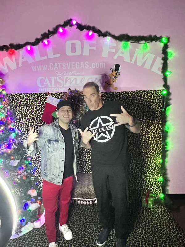 Celebrity sighting at Cat's Meow